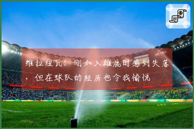 维拉纽瓦：刚加入雄鹿时感到失落，但在球队的经历也令我愉悦